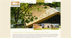 Desktop Screenshot of gasserschindeln.it