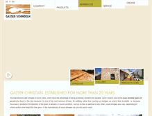 Tablet Screenshot of gasserschindeln.it